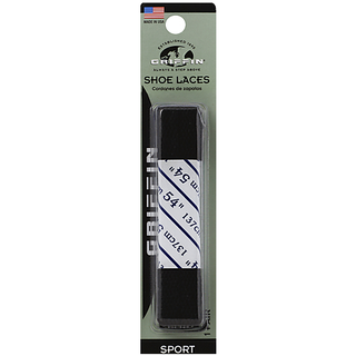 Griffin Shoe Laces, Sport, Black, 54 Inches