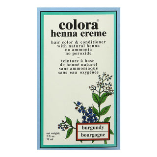 Colora Colora Henna Cream, Burgundy, 59ml