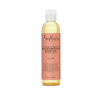 SheaMoisture Coconut & Hibiscus Bath Body & Massage Oil 8 Oz