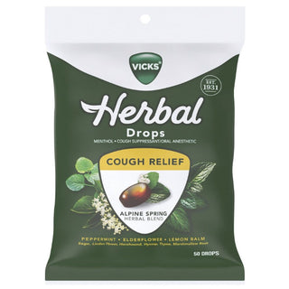 Vicks® Herbal Alpine Spring Cough Relief Drops