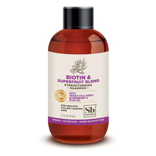 SoapBox Biotin & Superfruit Blend Strengthening Shampoo, 3.3 Fl Oz