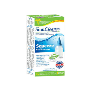 SinuCleanse Soft Tip Squeeze  Bottle Nasal Wash System 1Ea Box
