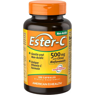 American Health Ester C Ester-C, 500 Mg, With Citrus Bioflavonoids, Capsules
