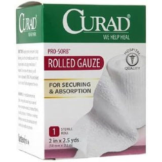 Curad Pro-Sorb Rolled Gauze, 3 Inches X 2.5 Yds