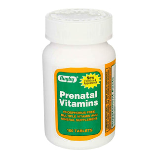 Rugby Prenatal Vitamins Tablets