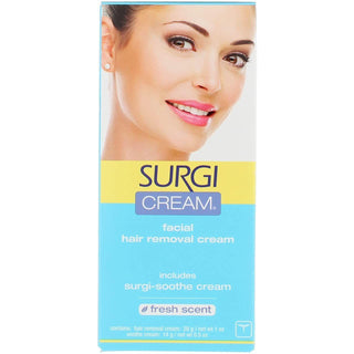 SurgiCare Cream Hair Remover For Face Fresh Scent
