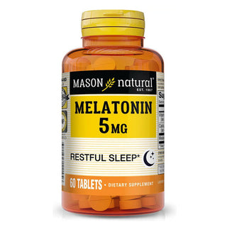 Mason Natural Melatonin 5 Mg Tablets Extra Strength - 60ct (Discontinued )