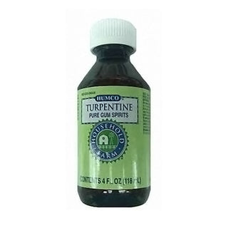Humco Turpentine Gum Spirits, 100% Pure & Natural, 4 fl oz