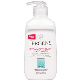 Jergens Cherry Almond Extra Moisturizing Hand Wash 7.5 Fl. Oz. Bottle
