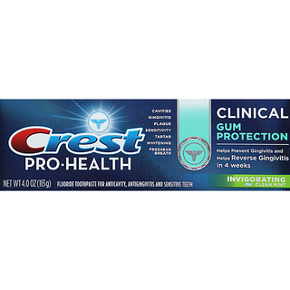 Crest Pro-Health Clinical Toothpaste, Fluoride, Gum Protection, Invigorating Clean Mint