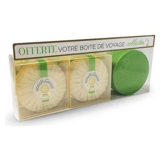 Roger & Gallet citron scented soaps 2 x 100 g + travel box
