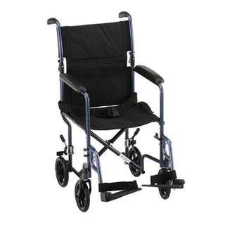 Nova Transport Chair 19" Steel Blue 319B