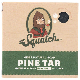Dr. Squatch Men's All Natural Bar Soap - Pine Tar - 5oz