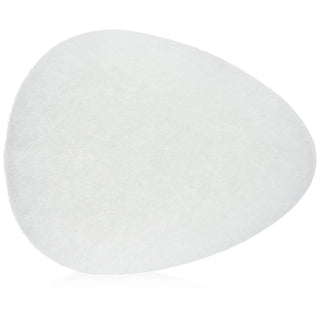 Spa Accessories Bath Body Smoothing Teardrop Sponge, White, X-Large