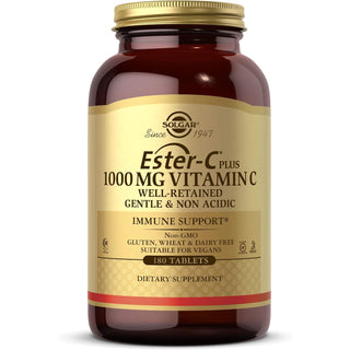 Solgar Ester-c Plus 1000 Mg Vitamin C Tablets, 180