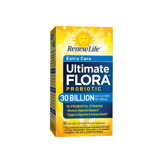 Renew Life Ultimate Flora Probiotic Extra Care – 30 Vegetarian Capsules