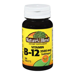Nature's Blend S Vitamin B-12 Tablets 2500 Mcg