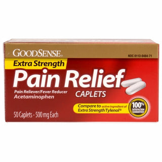 Plus Pharma Extra Strength Pain Relief, 500 Mg, 50 Caplets