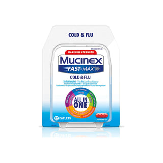 Mucinex Faxt-Max Severe Cold & Flu, Maximum Strength