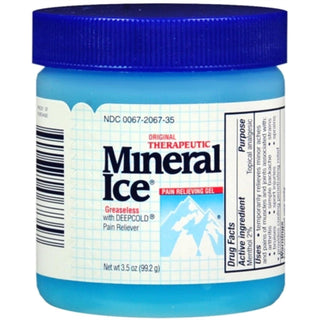 Mineral Ice Pain Relieving Gel, Original Therapeutic 3.5 Oz