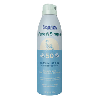 Coppertone Sunscreen Spray, Broad Spectrum SPF 50 5 Oz