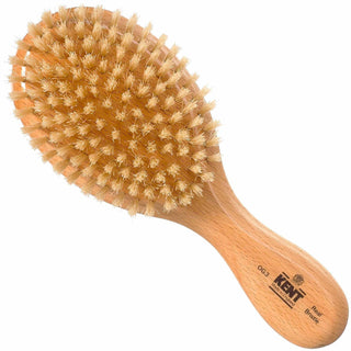 Kent OG3 Men S Hair & Beard Brush – 100% Natural White Boar Bristles For Grooming Scalp Massage 360 Waves And Beard Straightening