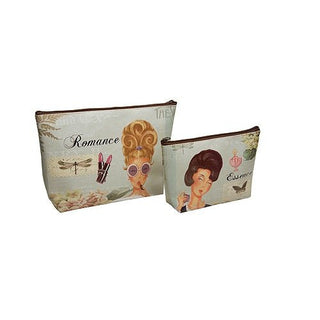 Harry D Koenig Cosmetic Bag 2 Piece Romance Set
