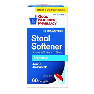 Good Neighbor Pharmacy Stool Softener Laxative Softgels 60ct