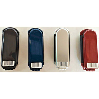 Denco Folding Hair Brush W/ Mirrow 10 Compack Pocket Size Brushe's