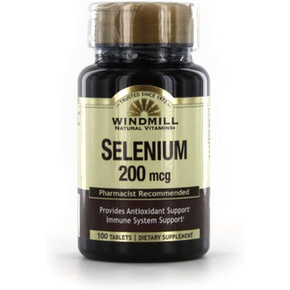 Windmill Selenium 200 Mcg Tablets, 100
