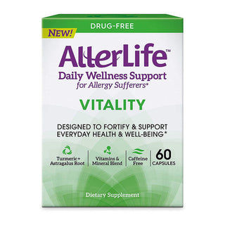 Allerlife Daily Wellness Support, Vitality, Drug-Free, Capsules
