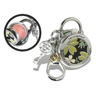 Twist & Pout Jungle Look Lock Charm With Pink Shimmer Gloss, Citrus, 1.4 Ounce