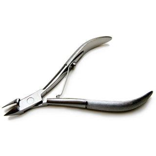 Swissco Stainless Steel Cuticle Nippers, Matte Finish-In PVC Box