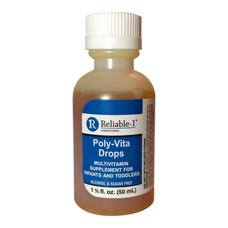Reliable-1 Laboratories Poly-vita Drops 1.66oz X 3 Packs
