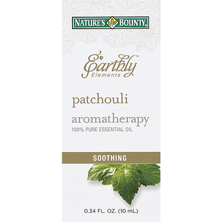 Nature's Bounty 100% Pure Essential Oil, Aromatherapy, Patchouli Scented, Soothing 0.34 Oz