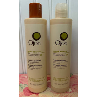 Ojon Volume Advance Volumizing Shampoo & Conditioner Lightweight Fine Hair 8.5oz