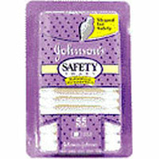 Johnson's 008256OurBundle Non-Chlorine Bleached Safety Ear Swabs For Babies And Children, 55 Ct