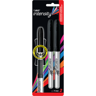 BiC Bi C Intensity Black Fine Permanent Marker