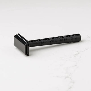 Henson Shaving AL13 Medium Safety Razor, Jet Black