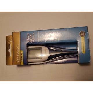 GoodSense Flexible Tip 10 Second Digital Thermometer With 5 Probe Covers