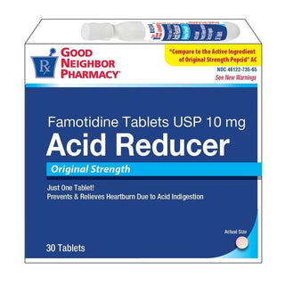 Good Neighbor Pharmacy Acid Reducer Famotidine 10mg Tablets 30ct