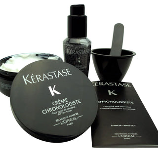 Kerastase Chronologiste Set Cream 6.8 oz Pearls 1.7 oz Haircare 
Treatment Set