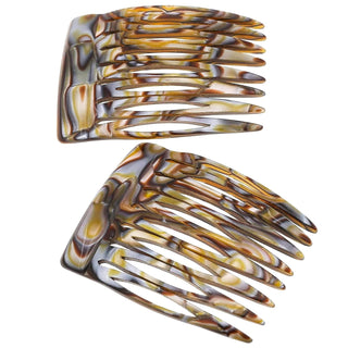 Camila Paris Hair Side Combs Small Handmade Classic Pair