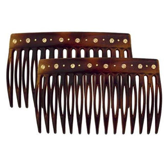 Camila Paris CP1449-2 2. 5 Inch Tortoise Shell Hair Combs
