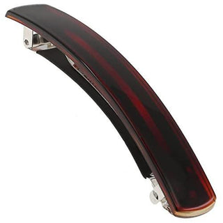 Camila Paris AD821 French Hair Barrette Clip For Girls Tortoise Shell Strong Hold Grip No Slip And Durable Cellulose Styling Girls Hair Accessories For Women Automatic Clasp Made In France