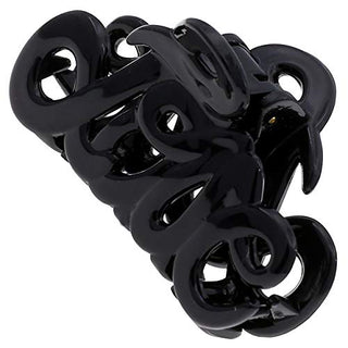 Camila Paris Hair Clips Cutout Teeth Pair