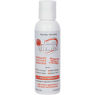Bump & Blemish 4 Oz (120 Ml) With Disc-top Caps. Use For Razor Bumps (Pseudofolliculitis Barbae Or PFB), Razor Burn, Ingrown Hairs The Dark Spots They Leave Behind