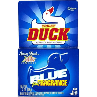 Toilet Duck Auto Blue In-Tank Cleaner, Continuous Toilet Cleanser, 1.7 oz (Pack of 12)