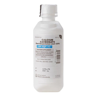 Roxane Labs Calcium Carbonate Oral Suspension - 500 Ml