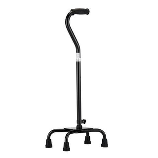 Nova Heavy Duty Aluminum Quad Cane With Large Base
